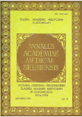 Annales academiae medicae silesiensis