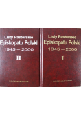 Listy Pasterskie Episkopatu Polski 1945 - 2000 Tom I i II