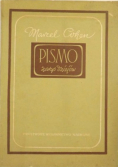 Pismo. Zarys dziejów