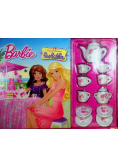Barbie Popołudniowa herbatka Książka + serwis