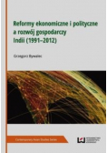 Reformy ekonomiczne i polityczne a rozwój gospodarczy Indii (1991-2012)