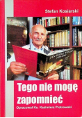Tego nie mogę zapomnieć