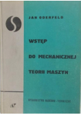 Wstęp do mechanicznej teorii maszyn