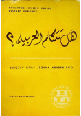 Zwięzły kurs języka Arabskiego