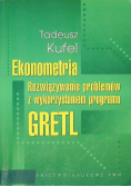 Ekonometria roziwązywanie problemów z wykorzystaniem programu GRETL