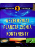 Ilustrowany Atlas Świata Wszechświat Planeta Ziemia Kontynenty