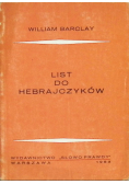 List do Hebrajczyków