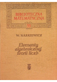 Elementy algebraicznej teorii liczb