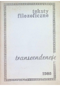 Teksty filozoficzne Transcendencje