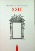 Studia wilanowskie XXVI