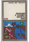 Dziecko z piasku święta noc