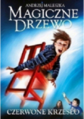 Magiczne Drzewo Czerwone krzesło