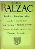 Komedia Ludzka III Wendeta Podwójna rodzina Zgoda w małżeństwie