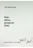Kogo muszą przeprosić Żydzi