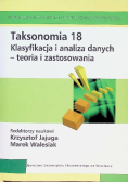 Taksonomia 18 Klasyfikacja i analiza danych