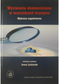 Wyzwania ekonomiczne w warunkach kryzysu