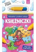 Malowanka z pisakiem wodnym. Księżniczki