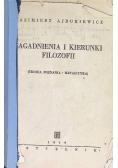 Zagadnienia i kierunki filozofii 1949 r.