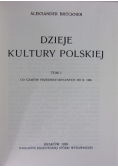 Dzieje Kultury Polskiej Tom I