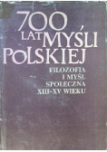 700 lat myśli Polskiej