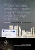 Procesy tworzenia wiedzy oraz transferu osiągnięć naukowych