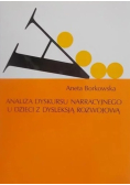 Analiza dyskursu narracyjnego u dzieci z dysleksją rozwojową
