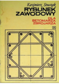 Rysunek zawodowy dla betoniarza zbrojarza