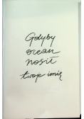 Gdyby ocean nosił twoje imię
