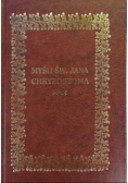 Myśli Św Jana Chryzostoma