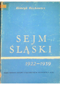Sejm Śląski 1922-1939