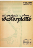 Wspomnienia z obrony Westerplatte