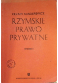 Rzymskie prawo prywatne
