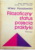 Filozoficzny status pojęcia praktyki