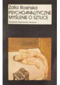 Psychoanalityczne myślenie o sztuce
