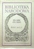 Apollinaire Wybór poezji