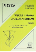 Fizyka Wzory i prawa z objaśnieniami, Część I