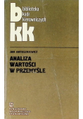 Analiza wartości w przemyśle