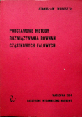 Podstawowe metody rozwiązywania równań cząstkowych falowych