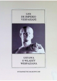 Fontes Historiae Antiquae XLIX Lex de imperio Vespasiani