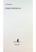 Neapol słodki jak sól
