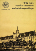 1500 lecie upadku cesarstwa zachodniorzymskiego