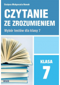 Czytanie ze zrozumieniem dla klasy 7 SP