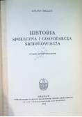 Historia społeczna i gospodarcza średniowiecza 1949 r.