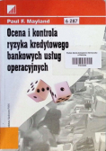Ocena i kontrola ryzyka kredytowego bankowych usług operacyjnych