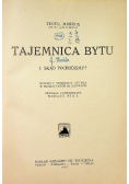 Tajemnica bytu Tom I do IV 1925 r