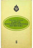 Pamiętnik podolskiego powstania 1830-1831 roku