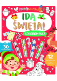 Koloromania. Idą święta! Kolorowanka