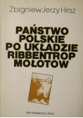 Państwo polskie po układzie Ribbentrop Mołotow