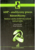 AHP- Analityczny proces hierarchiczny Budowa i analiza modeli decyzyjnych krok po kroku