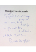 Melduję wykonanie zadania 96 wierszy z lat 1970-2019